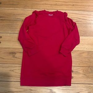 Hanna Andersson ruffle shoulder tunic